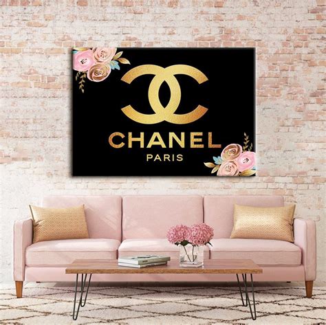 chanel wall art free.